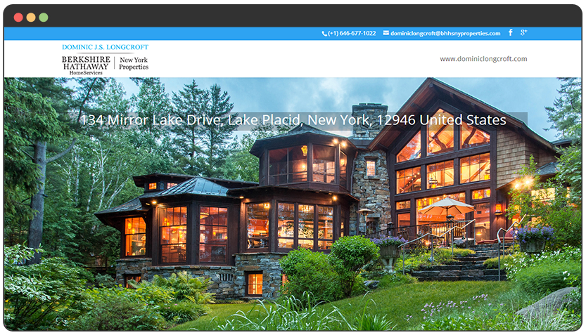 portfolio Real Estate Property – Landing Page