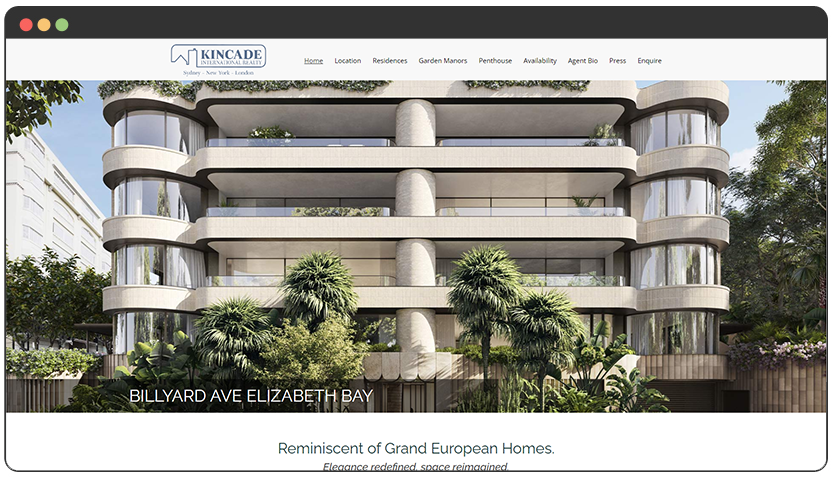 portfolio Single Listing Website